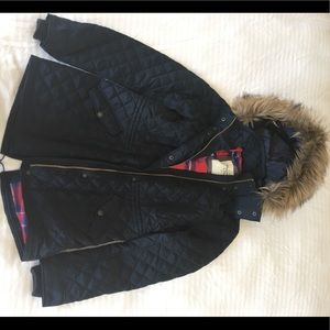 Abercrombie quilted coat